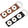 SnapAccents Leather 3 Snap Keychain Snap jewelry