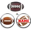 SnapAccents Football snap jewelry