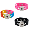 SnapAccents Silicone Adjustable 1 Snap Bracelet snap jewelry