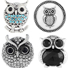 SnapAccents Owl snap jewelry
