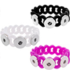 SnapAccents Silicone 3 Snap Stretch Bracelet snap jewelry