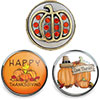 SnapAccents Thanksgiving Pumpkin snap jewelry